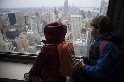 New York con bambini: Top of the Rock