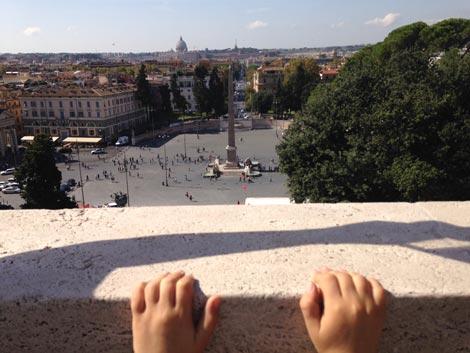 trenino villa borghese