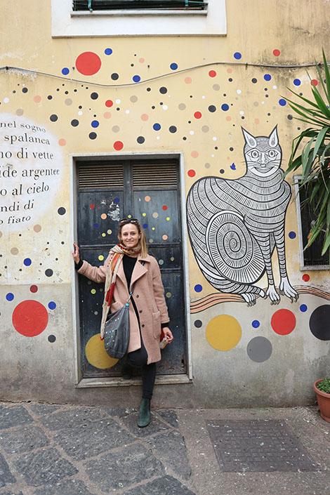 Salerno, murales nel quartiere delle Fornelle