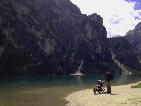Passeggino da Trekking al lago di Braies