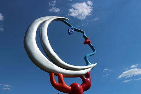 Il Giardino dei Tarocchi con i bambini