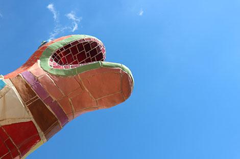Il Giardino dei Tarocchi con i bambini