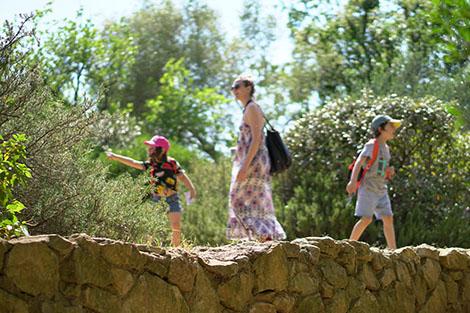 Il Giardino dei Tarocchi con bambini