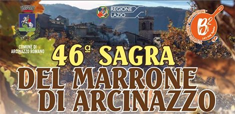 sagra del marrone arcinazzo romano