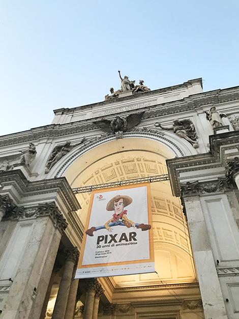 mostra pixar a roma