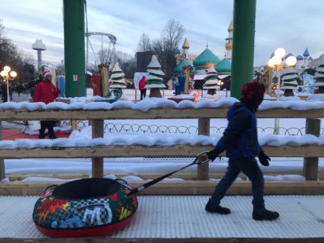 gardaland in inverno