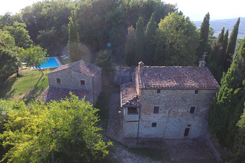 Villa con piscina vicino Arezzo, Toscana