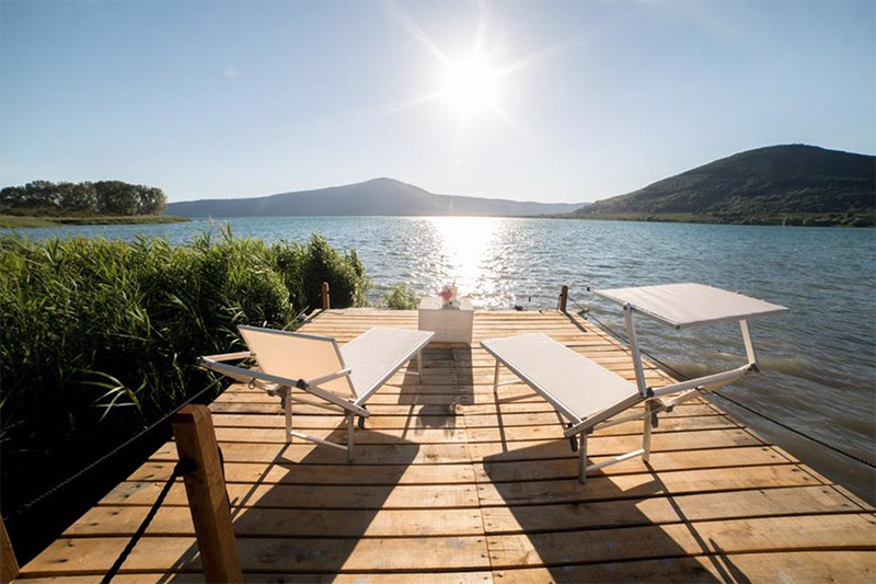 Dormire in un Cottage sul lago di Vico