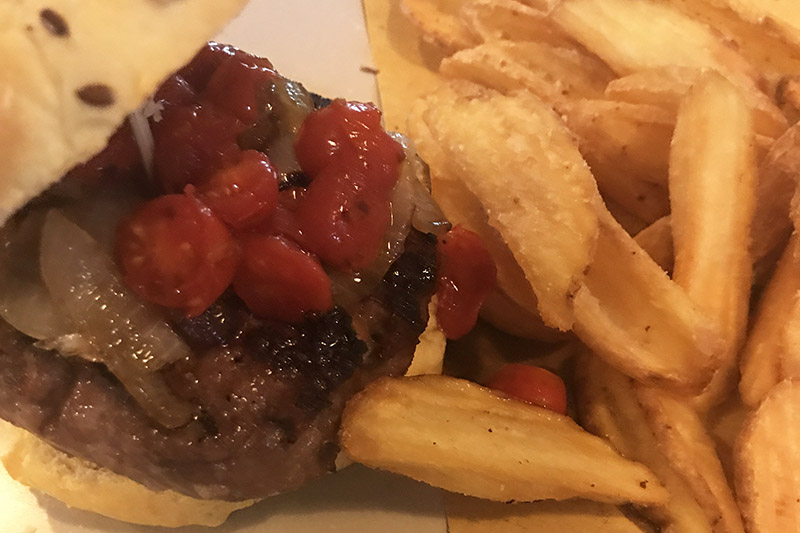 I fantastici Hamburger dell'Agriturismo La Casa di Campagna in Umbria