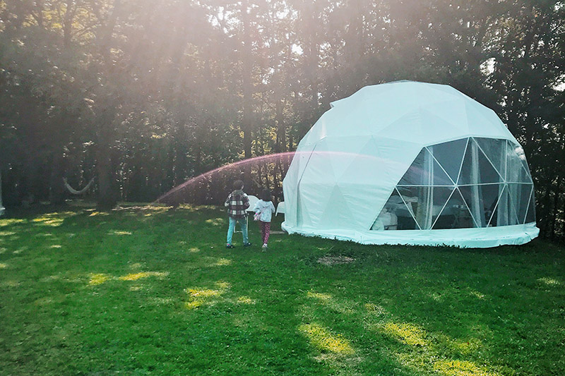 Weekend in Umbria: passare la notte al The Bubble Retreat