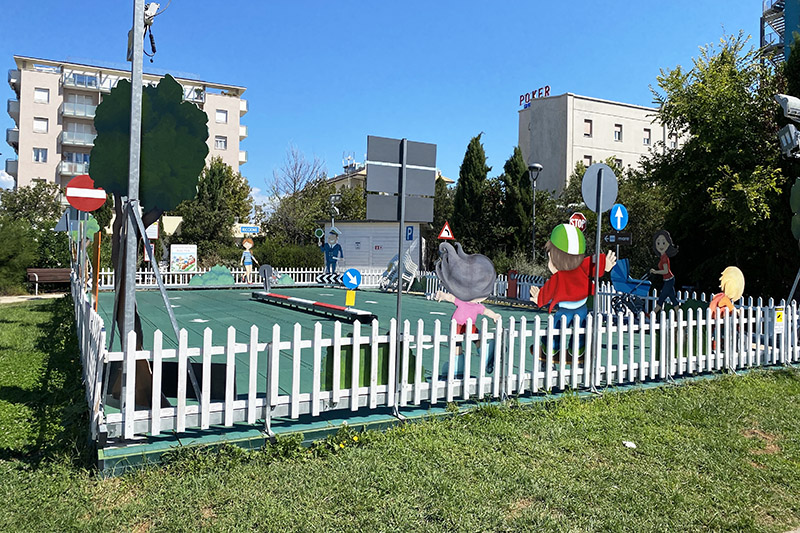 Pista di go kart per bambini a Riccione