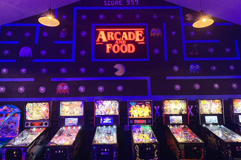 arcade and food roma