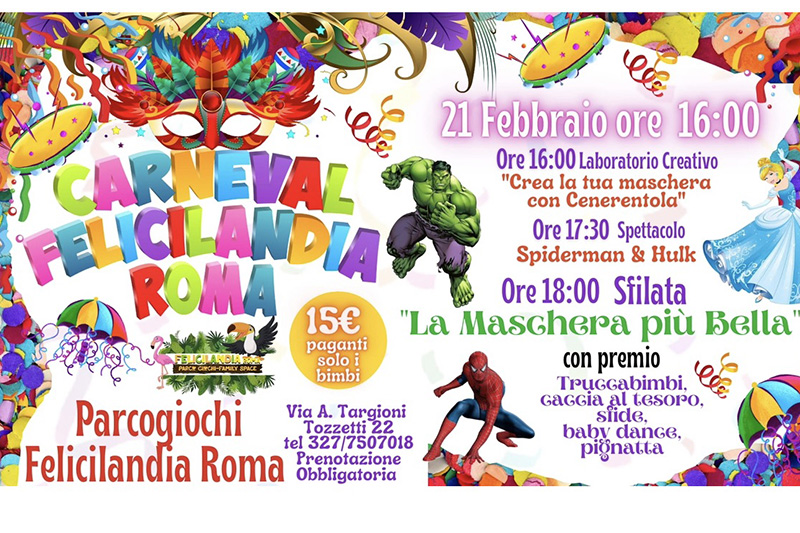 Festa di Carnevale a Roma