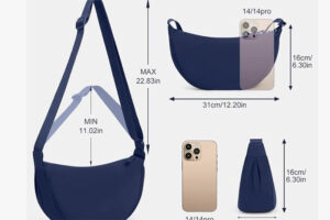 borsa a mezza luna