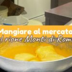 mangiare al mercato di monti