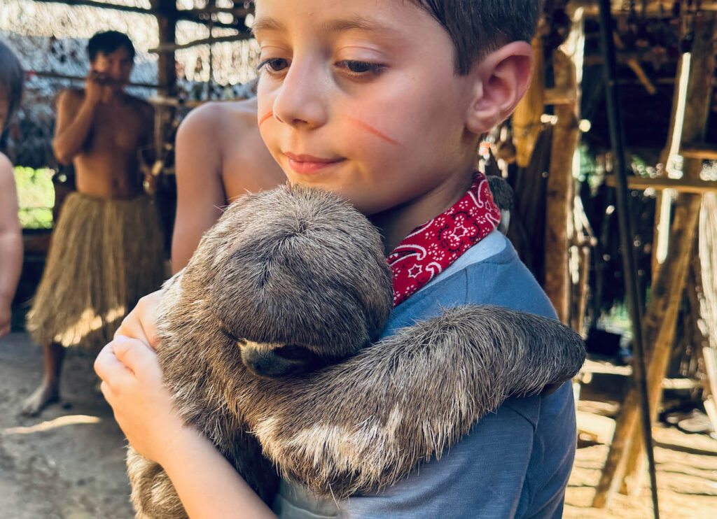 Viaggio in Perù bradipo